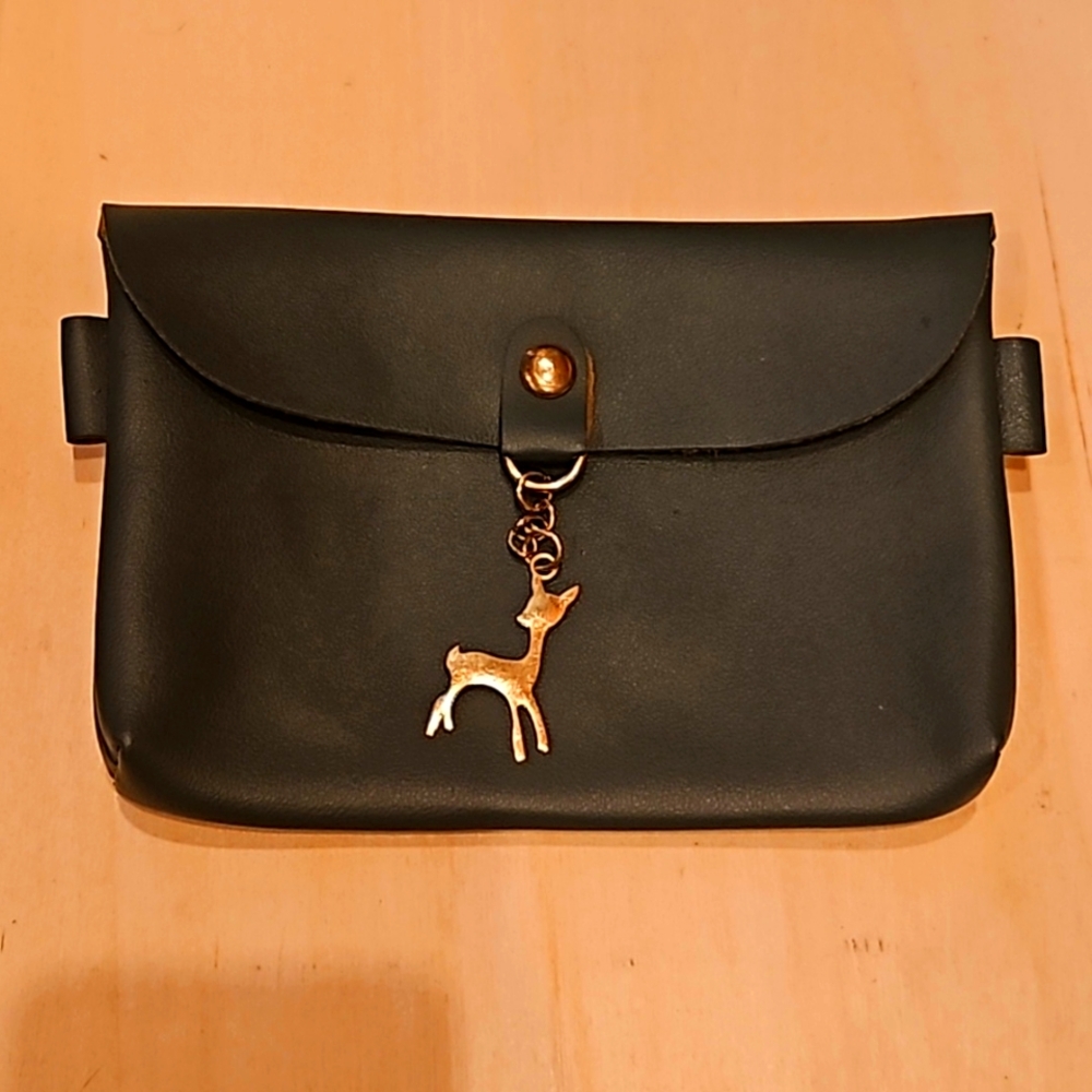 🦌 Make up bag with deer charm